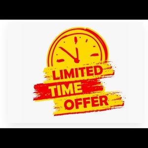 Limited time get discount shipping!